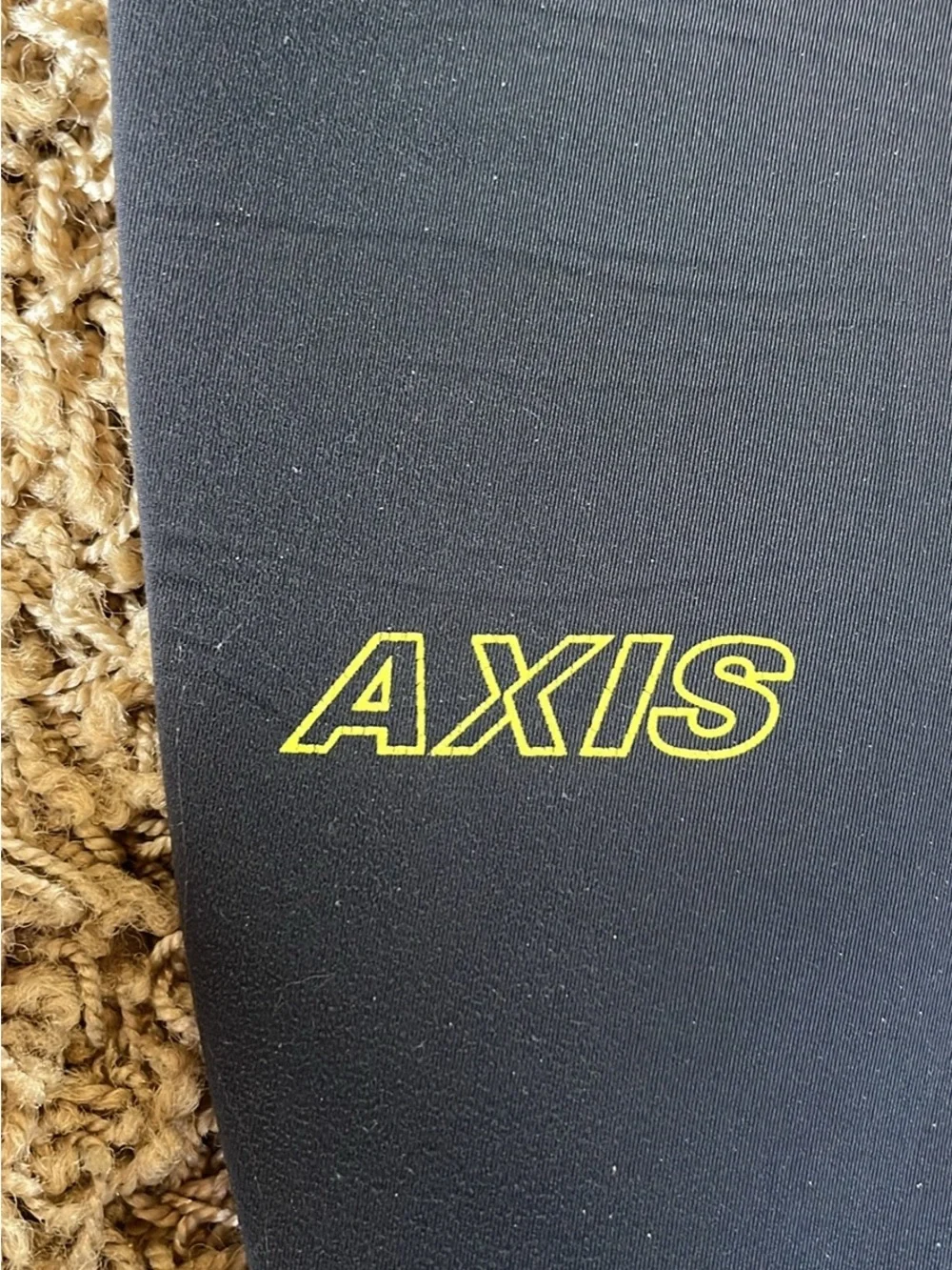 XCEL youth/teen  Long Sleeve Black Swim Rash Guard Wetsuit - Yellow Logo